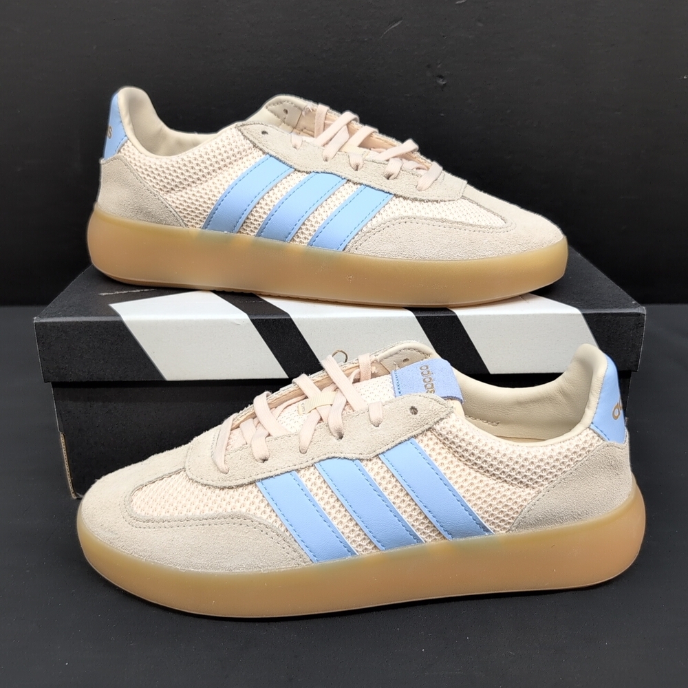 Adidas Barreda Decode Women's Shoes US 9 Wonder White Glow Blue Gold Metallic